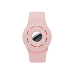 Anti-scratch Shockproof Silicone Bracelet Strap Protective Cover Case, For AirTag
