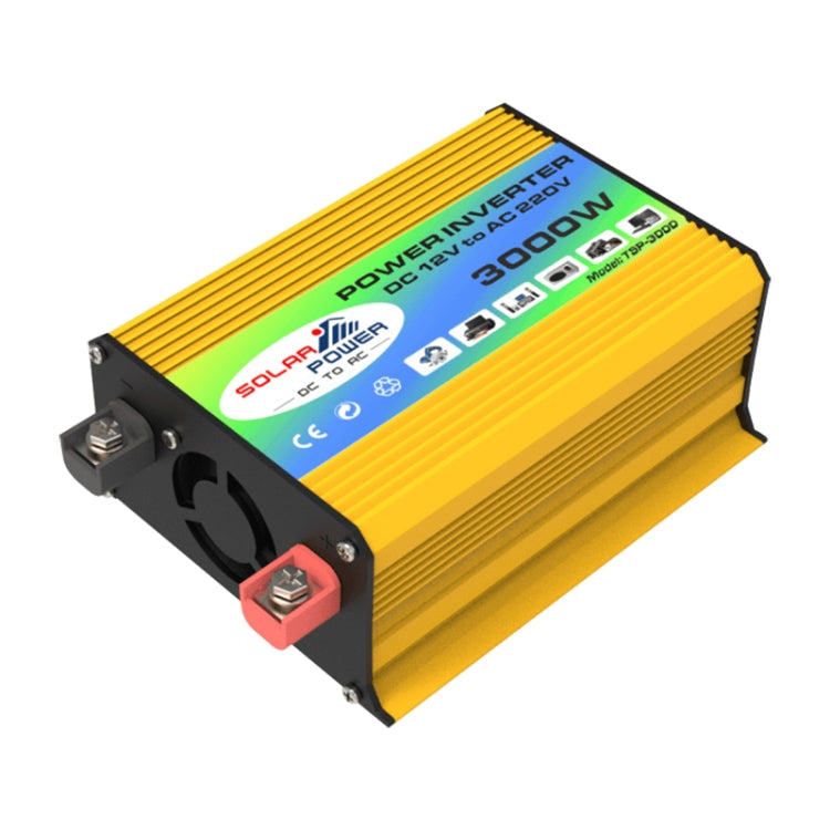Tang I Generation 12V to 110V 3000W Intelligent Car Power Inverter with Dual USB, 12V to 110V