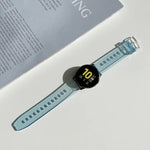 Discoloration in Light TPU Replacement Strap Watchband, For Samsung Galaxy Watch 3 41mm, For Samsung Galaxy Watch 3 45mm