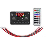 JX-809BT Car 12V Audio MP3 Player Decoder Board FM Radio USB, with Bluetooth / Remote Control / Recording, JX-809BT