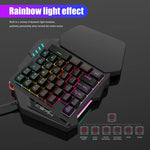HXSJ P8+V100+J900 Keyboard Mouse Converter + One-handed Keyboard + Programming Gaming Mouse Set, P8+V100+J900