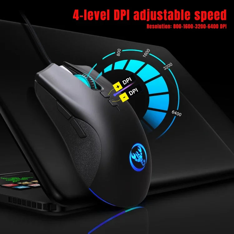 HXSJ P8+V100+J900 Keyboard Mouse Converter + One-handed Keyboard + Programming Gaming Mouse Set, P8+V100+J900