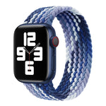 Single Loop Weaving Nylon Replacement Watchband, Size: XS 128mm For Apple Watch Series 6 & SE & 5 & 4 40mm / 3 & 2 & 1 38mm, XS 128mm 40mm / 38 mm