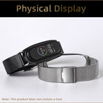 For Xiaomi Mi Band 6 / 5 Mijobs Milan Buckle Plus Stainless Steel Watch Band