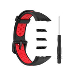 For Huawei Band 6 / Honor Band 6 Universal Two-color Breathable Silicone Replacement Strap Watchband