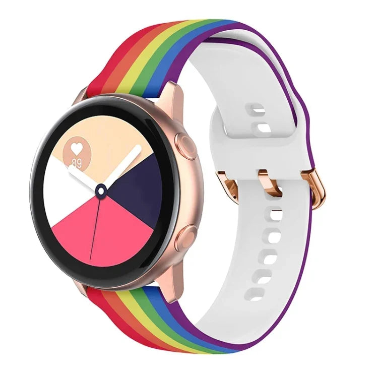 Silicone Printing Replacement Strap Watchband, For Samsung Galaxy Watch 42mm