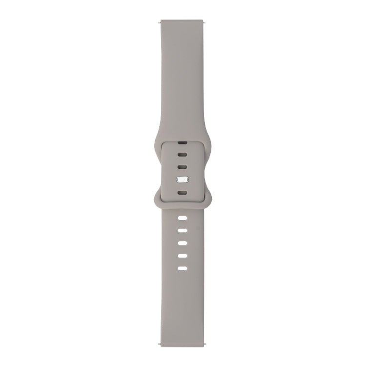 8-buckle Silicone Replacement Strap Watchband, For Huawei Watch GT 2 Pro 46mm, For Honor Magic Watch 2 42mm, For Honor Magic Watch 2 46mm, For Amazfit Pop