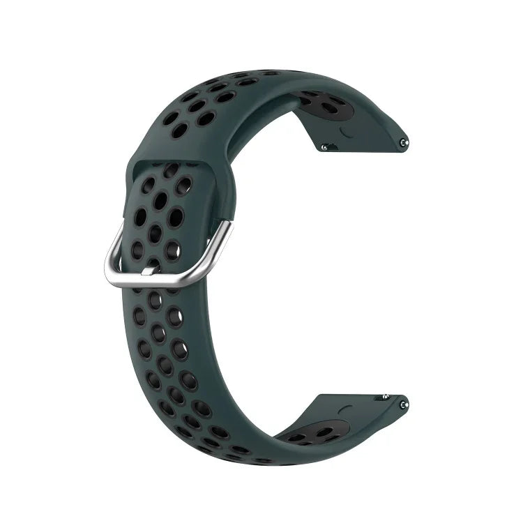 Two-color Silicone Replacement Strap Watchband, For Samsung Galaxy Watch4 40mm, For Samsung Galaxy Watch4 44mm, For Samsung Galaxy Watch4 Classic 42mm