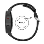 Two-color Silicone Replacement Strap Watchband, For Samsung Galaxy Watch4 40mm, For Samsung Galaxy Watch4 44mm, For Samsung Galaxy Watch4 Classic 42mm