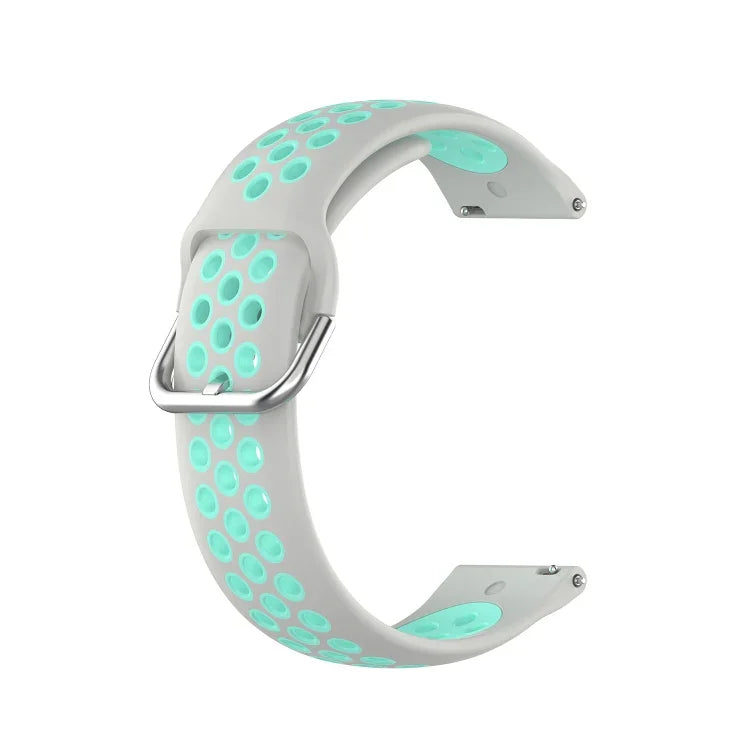 Two-color Silicone Replacement Strap Watchband, For Samsung Galaxy Watch4 Classic 46mm