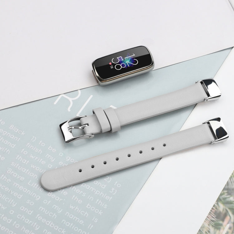 For Fitbit Luxe Leather Replacement Strap Watchband, S, L