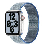 Single Lap Nylon Replacement Watchband, Size: M 155mm For Apple Watch Series 6 & SE & 5 & 4 44mm / 3 & 2 & 1 42mm, M 155mm 44mm / 42mm