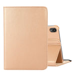 360 Degree Rotation Litchi Texture Flip Leather Case with Holder, For iPad mini 6 / mini 2024