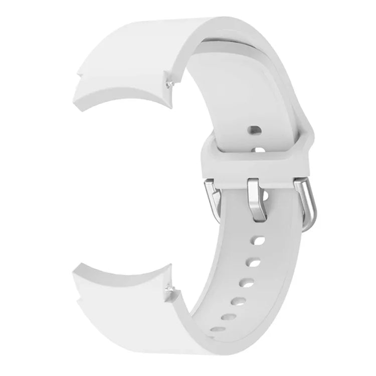 Universal Silicone Colorful Buckle Replacement Strap Watchband, For Samsung Galaxy Watch4 40mm, For Samsung Galaxy Watch4 44mm, For Samsung Galaxy Watch4 Classic 42mm, For Samsung Galaxy Watch4 Classic 46mm