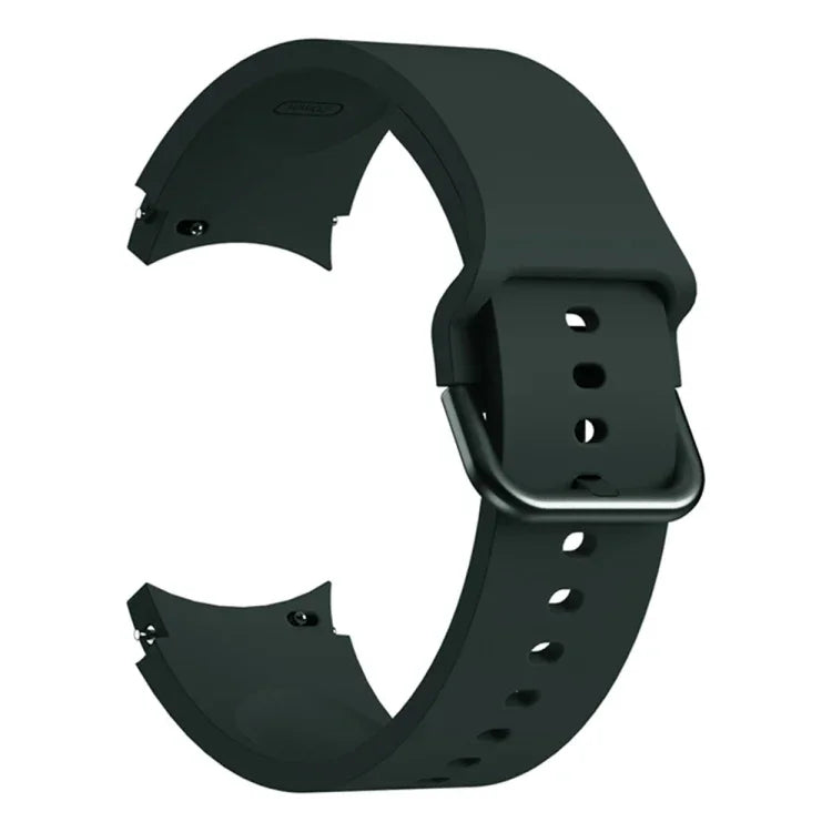 Universal Silicone Colorful Buckle Replacement Strap Watchband, For Samsung Galaxy Watch4 40mm, For Samsung Galaxy Watch4 44mm, For Samsung Galaxy Watch4 Classic 42mm, For Samsung Galaxy Watch4 Classic 46mm