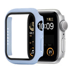 Shockproof PC+Tempered Glass Protective Case with Packed Carton For Apple Watch 44mm(Orange), For Apple Watch Series 6 / 5 / 4 / Watch SE 40mm, For Apple Watch Series 3 & 2 & 1 38mm