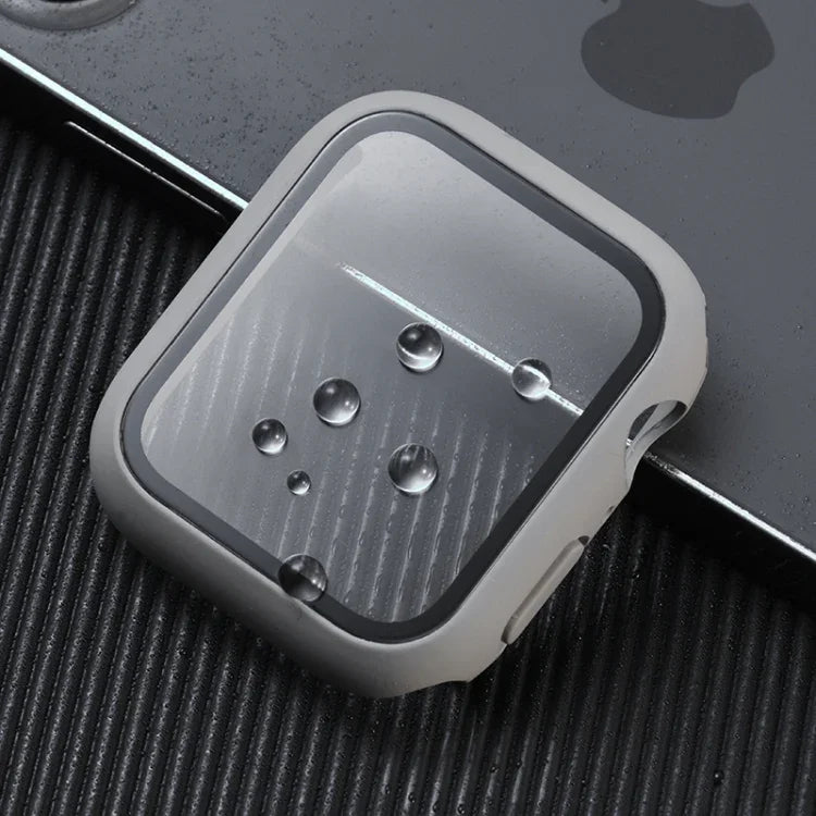 Shockproof PC+Tempered Glass Protective Case with Packed Carton For Apple Watch 44mm(Orange), For Apple Watch Series 6 / 5 / 4 / Watch SE 40mm, For Apple Watch Series 3 & 2 & 1 38mm