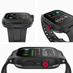 RedPepper IP68 Waterproof Screen Protector + Watchband + Protective Case, For Apple Watch Series 6 / 5 / 4 / Watch SE 44mm