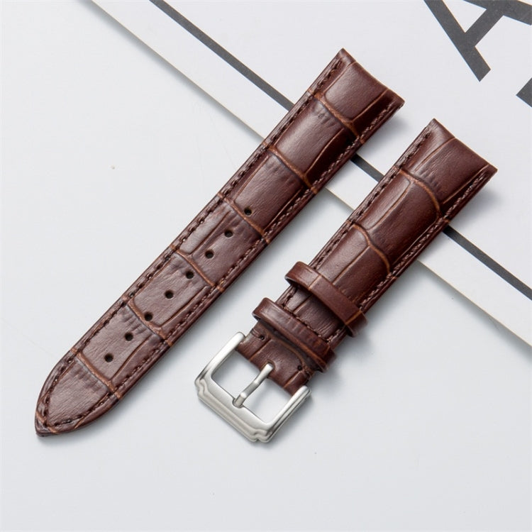 Calf Leather Replacement Strap Watchband, 24mm