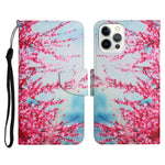 Painted Pattern Horizontal Flip Leather Case with Holder & Card Slot & Wallet, For iPhone 13 Pro Max, For iPhone 13 Pro, For iPhone 13