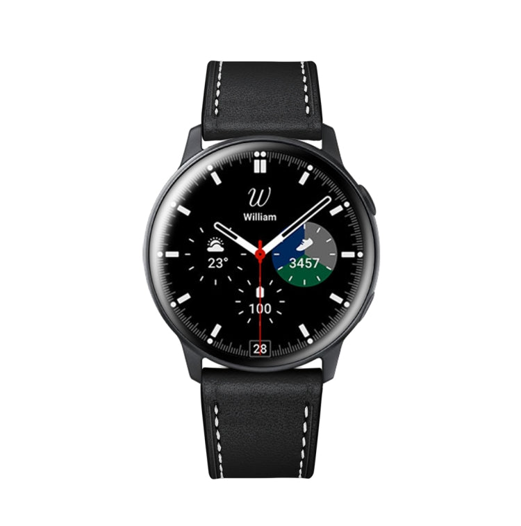 Leather Replacement Strap Watchband, For Samsung Galaxy Watch 3 41mm, For Samsung Galaxy Watch 3 45mm, For Samsung Galaxy Watch 42mm, For Samsung Galaxy Watch 46mm