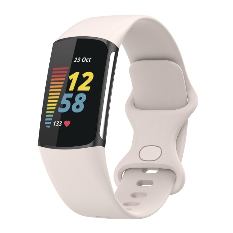 For Fitbit Charge 5 Silicone Replacement Strap Watchband, S, L
