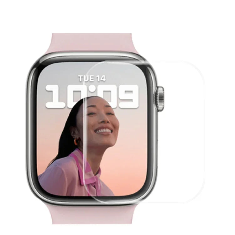 mocolo 9H Explosion-proof HD UV Tempered Glass Film, For Apple Watch 7 45mm