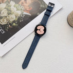 Crazy Horse Texture Frosted Leather Strap Watchband, 20mm, 22mm
