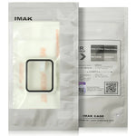 IMAK Shockproof PC Protective Case with Tempered Glass Film, For Apple Watch Series 6 & SE & 5 & 4 44mm, For Apple Watch Series 3 & 2 & 1 42mm, For Apple Watch Series 6 & SE & 5 & 4 40mm, For Apple Watch Series 3 & 2 & 1 38mm