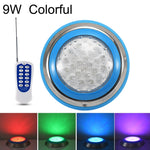 LED Stainless Steel Wall-mounted Pool Light Landscape Underwater Light, 6W, 9W, 12W, 15W, 18W, 24W, 36W