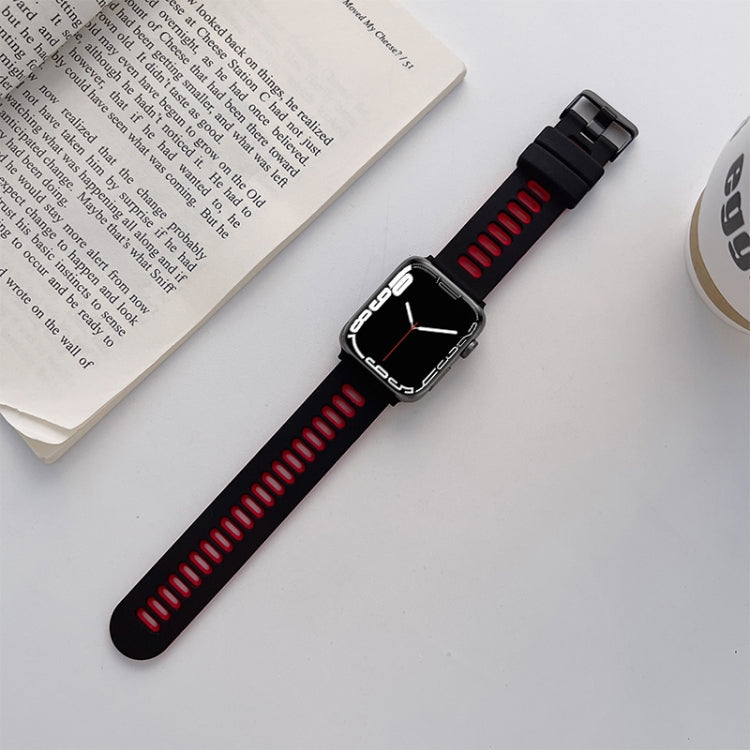 Silicone Watchband For Apple Watch Series, 7 41mm / 6&SE&5&4 40mm / 3&2&1 38mm, 7 45mm / 6&SE&5&4 44mm / 3&2&1 42mm