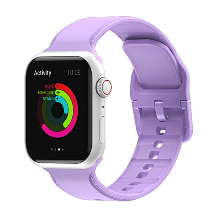Silicone Watchband For Apple Watch Series, 7 45mm / 6&SE&5&4 44mm / 3&2&1 42mm