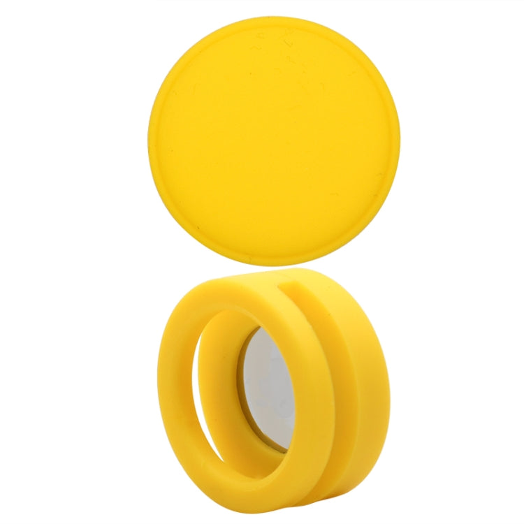 Pet Collar Anti-scratch Shockproof Silicone Case For AirTag 2nd Gen / AirTag 1st Gen, 35.9x35.9x19.2mm, 34.1x34.1x18.2mm