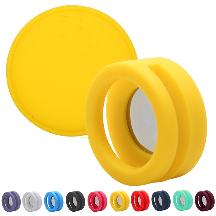 Pet Collar Anti-scratch Shockproof Silicone Case For AirTag 2nd Gen / AirTag 1st Gen, 35.9x35.9x19.2mm, 34.1x34.1x18.2mm