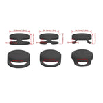 Pet Collar Anti-scratch Shockproof Silicone Case For AirTag 2nd Gen / AirTag 1st Gen, 35.9x35.9x19.2mm, 34.1x34.1x18.2mm