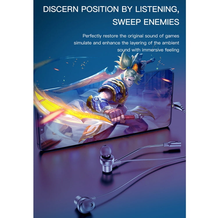 awei ES-180i In-ear E-sports Wired Earphone with Microphone, ES-180i