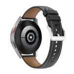 20mm Genuine Leather Watch Strap for Samsung Galaxy Watch4/Watch3 41mm/Active2/Huawei/Gaming Watch etc.