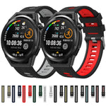 Two-color Silicone Watchband, For Huawei Watch GT 3 42mm, For Huawei Watch GT 3 46mm