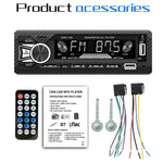 SWM-1789 Car Radio Receiver Bluetooth 5.1 MP3 Player with Remote Control, SWM-1789
