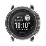 Half Coverage Hollowed TPU Watch Case, For Garmin Instinct 2, For Garmin Instinct 2S
