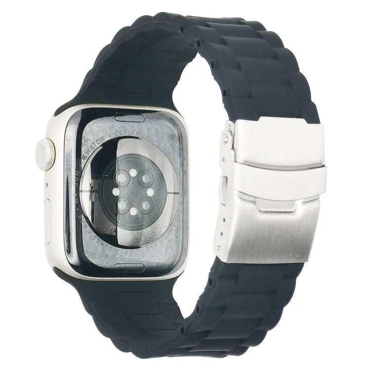 Three Beads Watchband For Apple Watch Series, 7 41mm / 6&SE&5&4 40mm / 3&2&1 38mm, 7 45mm / 6&SE&5&4 44mm / 3&2&1 42mm