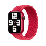 Nylon Braided Watch Band For Apple Watch Series 7 45mm / 6&SE&5&4 44mm / 3&2&1 42mm, 135mm, 150mm, 165mm