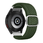 Adjustable Woven Watch Band, For Samsung Galaxy Watch4 40mm / 44mm