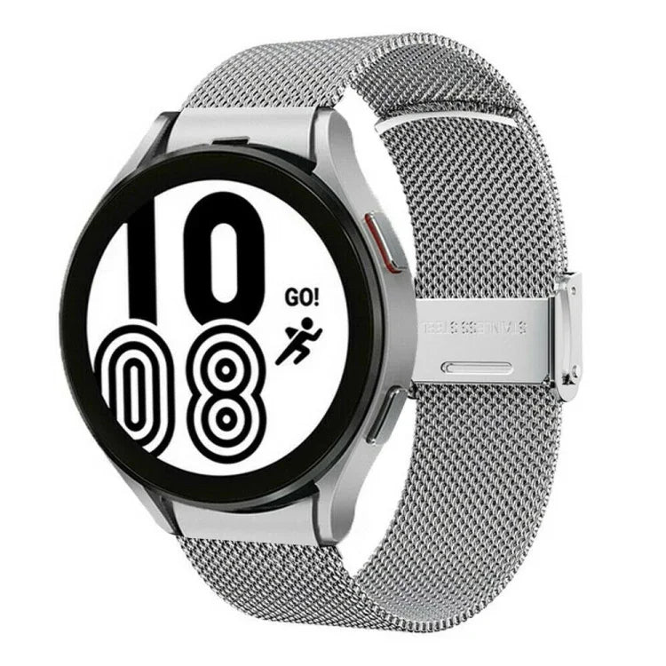Stainless Steel Milan Buckle Watch Band, For Samsung Galaxy Watch4 40mm / 44mm