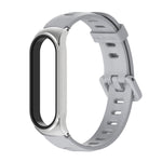 For Xiaomi Mi Band 6 / 5 Mijobs Flat Hole Silicone Watch Band, CS Case, GT Case, Plus Case, TF Case