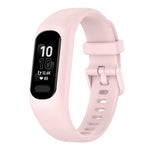 Solid Color Silicone Watch Band, For Garmin Smart 5