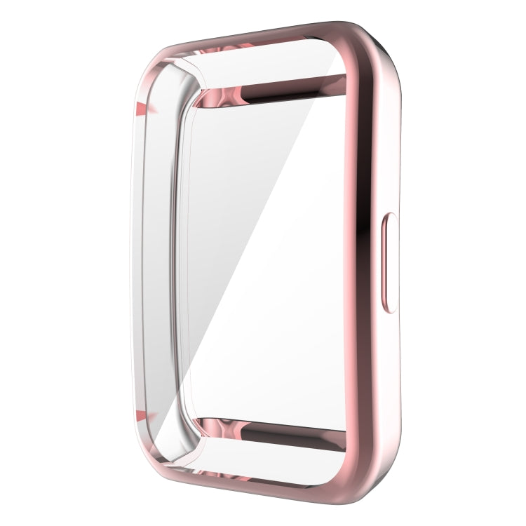 Full Coverage Electroplating TPU Watch Case, For Huawei Band 7