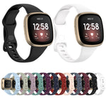 For Fitbit Versa 4 / Versa 3 / Sense Universal TPU Watch Band, S, L