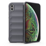 Magic Shield TPU + Flannel Phone Case, For iPhone XS Max