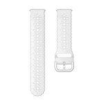 Plum Blossom Hollowed Silicone Watch Band, For Samsung Galaxy Watch4 20mm, For Huawei Watch GT 3 Pro 22mm